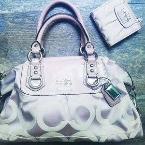 Authentic Coach Bag and wallet set